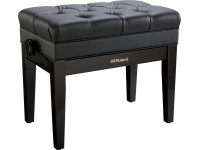 <b>Roland RPB-500PE LUXURY Banco Piano Preto Polido c/ Regulação Altura</b> <b>Roland RPB-500PE LUXURY Banco Piano Preto Polido c/ Regulação Altura</b>